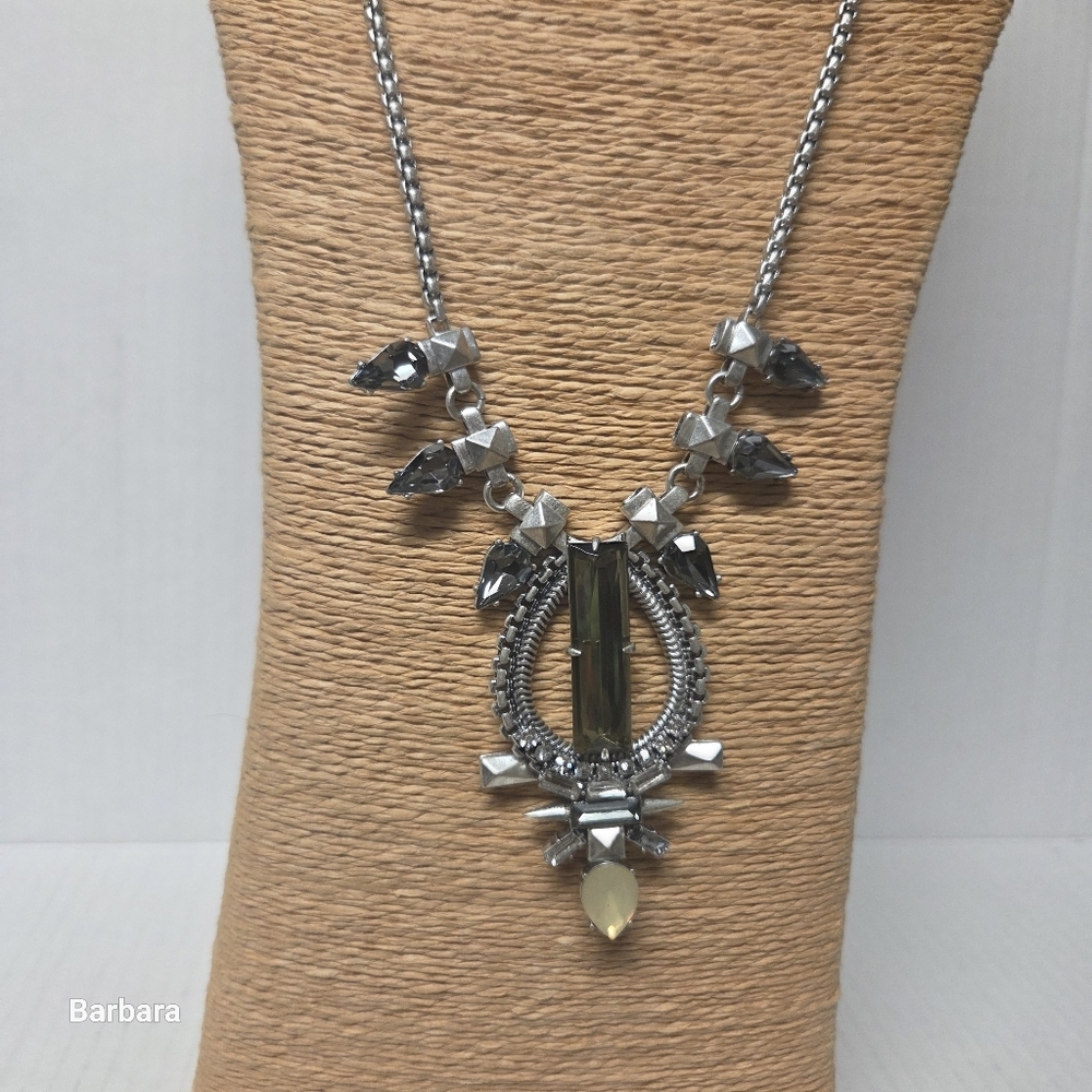 Stella & Dot "Eclipse" Opera Length Adjustable Length Pendant Necklace